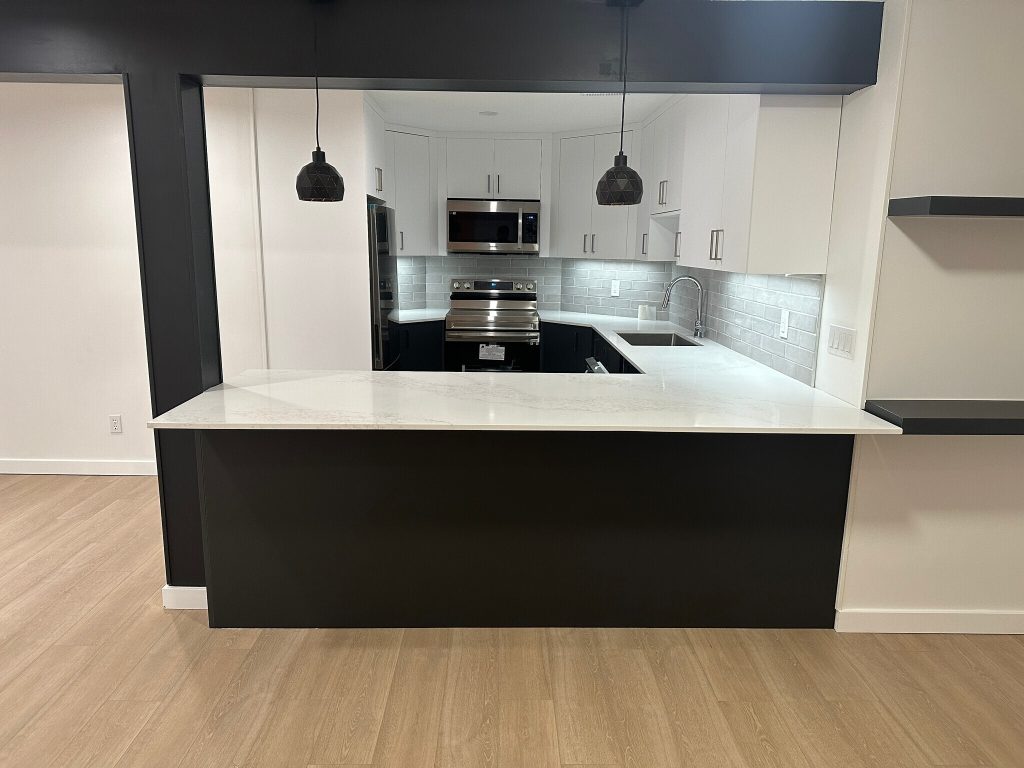 Completed kitchen renovation in North Vancouver — Capilano project by VGC