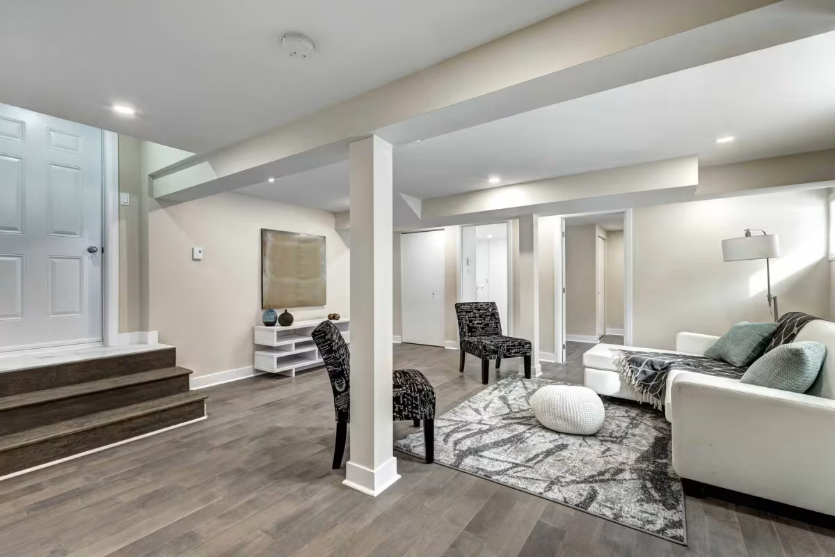 finished basement