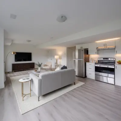 Finished basement suite renovation Vancouver BC