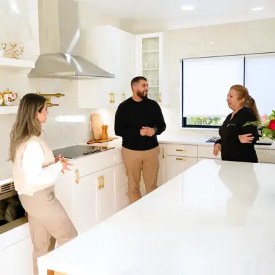 Vancouver home renovation consultation with contractor and homeowner