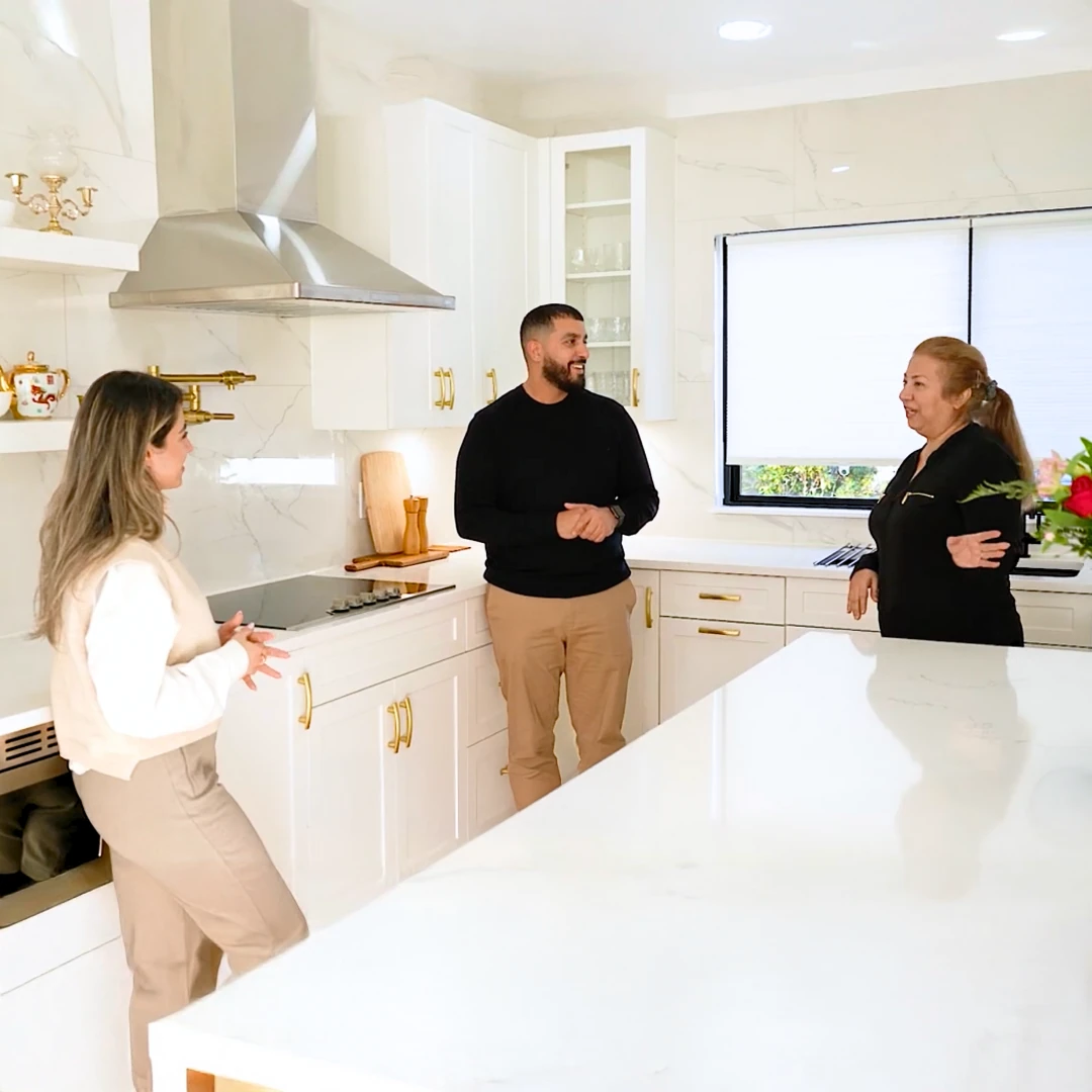 Vancouver home renovation consultation with contractor and homeowner