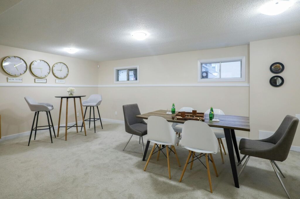 Basement suite interior design in Vancouver