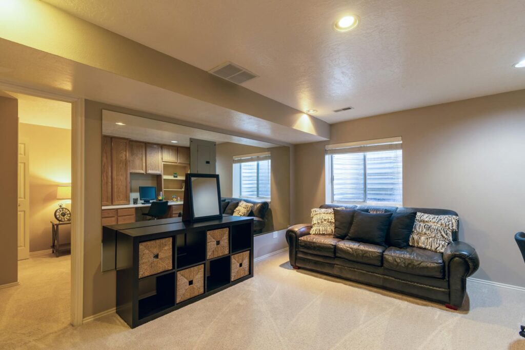 Basement suite interior design in Vancouver