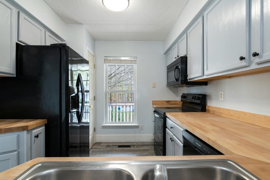 Modern kitchen renovation in Vancouver