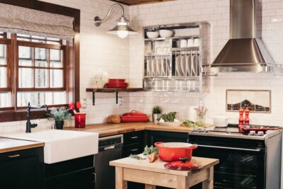 Kitchen island renovation with pendant lights in Vancouver home