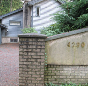 Before photo — Capilano 4290 Image 2 — Vancouver General Contractors