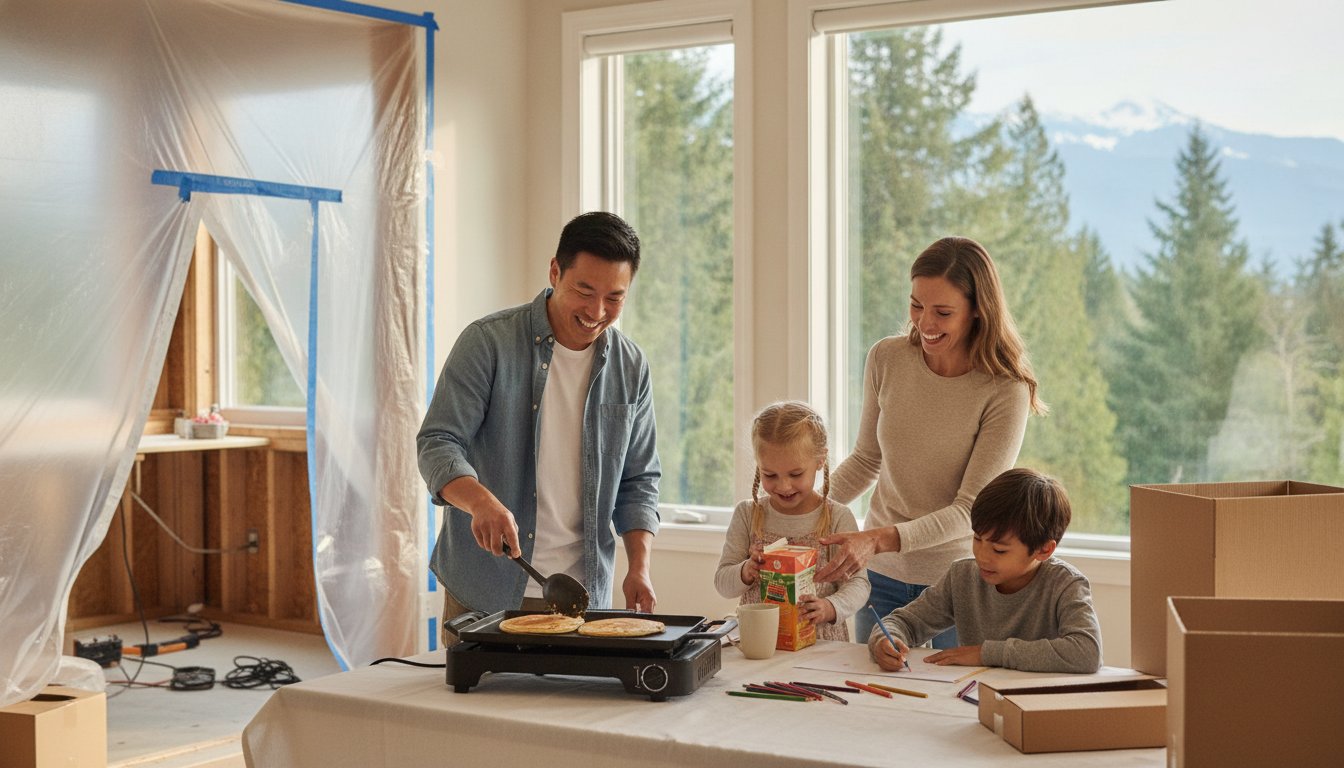 How to Survive a Kitchen Remodel with Kids: The 2026 Vancouver Homeowner’s Guide