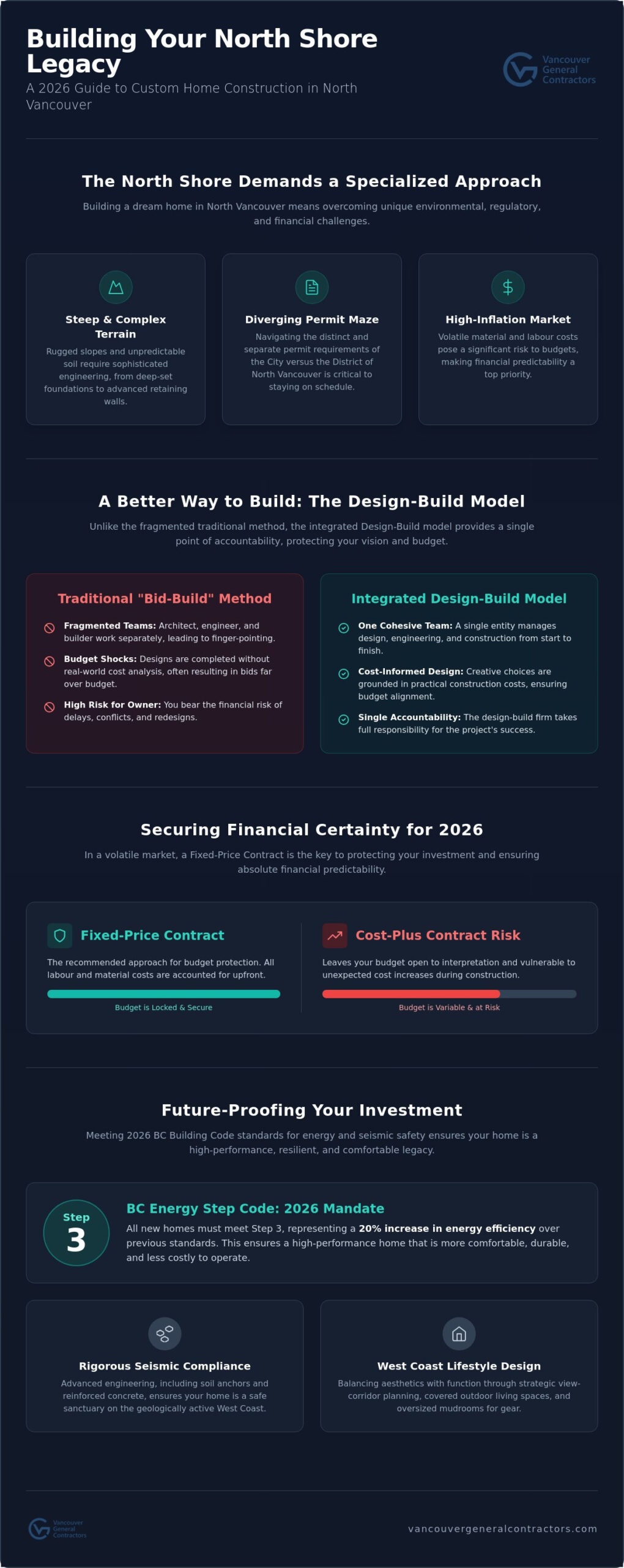 Custom Home Builder North Vancouver: The 2026 Guide to Design-Build Excellence