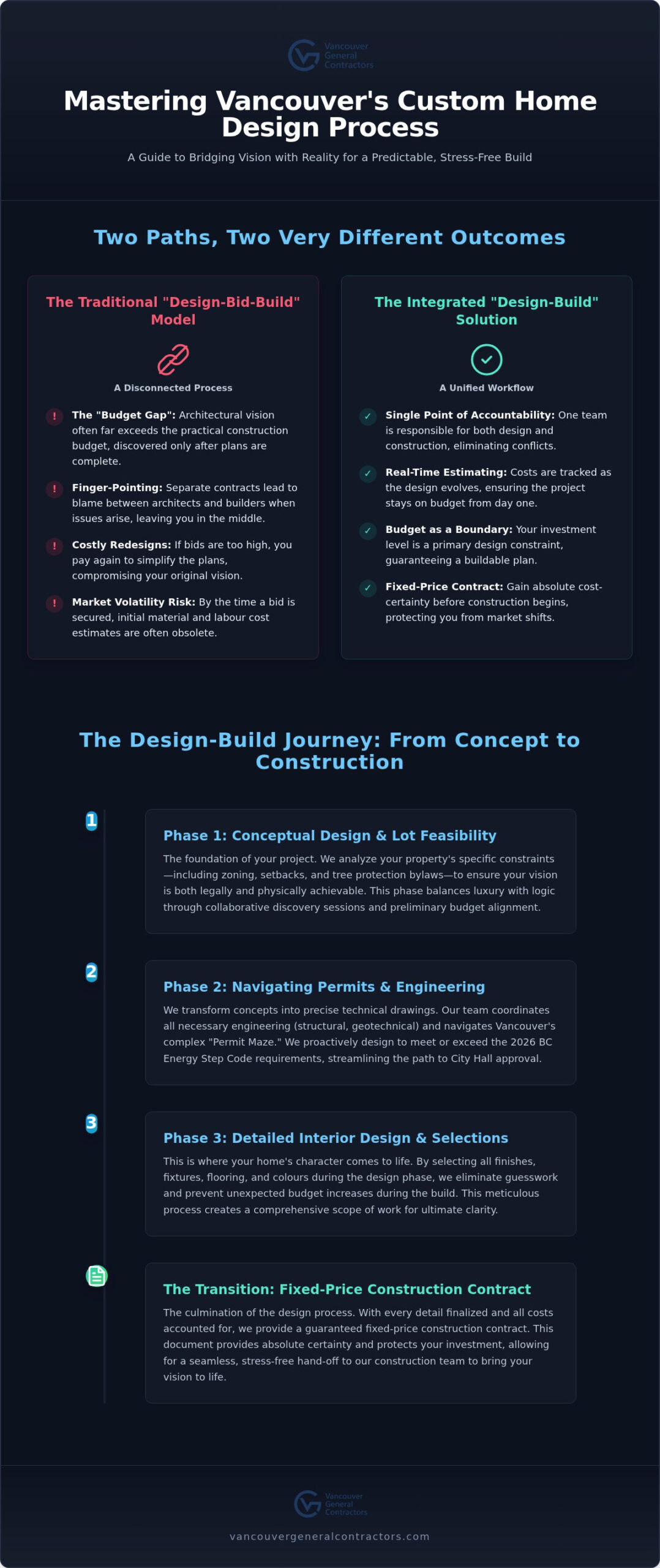 Custom Home Design Process in Vancouver: A 2026 Step-by-Step Guide