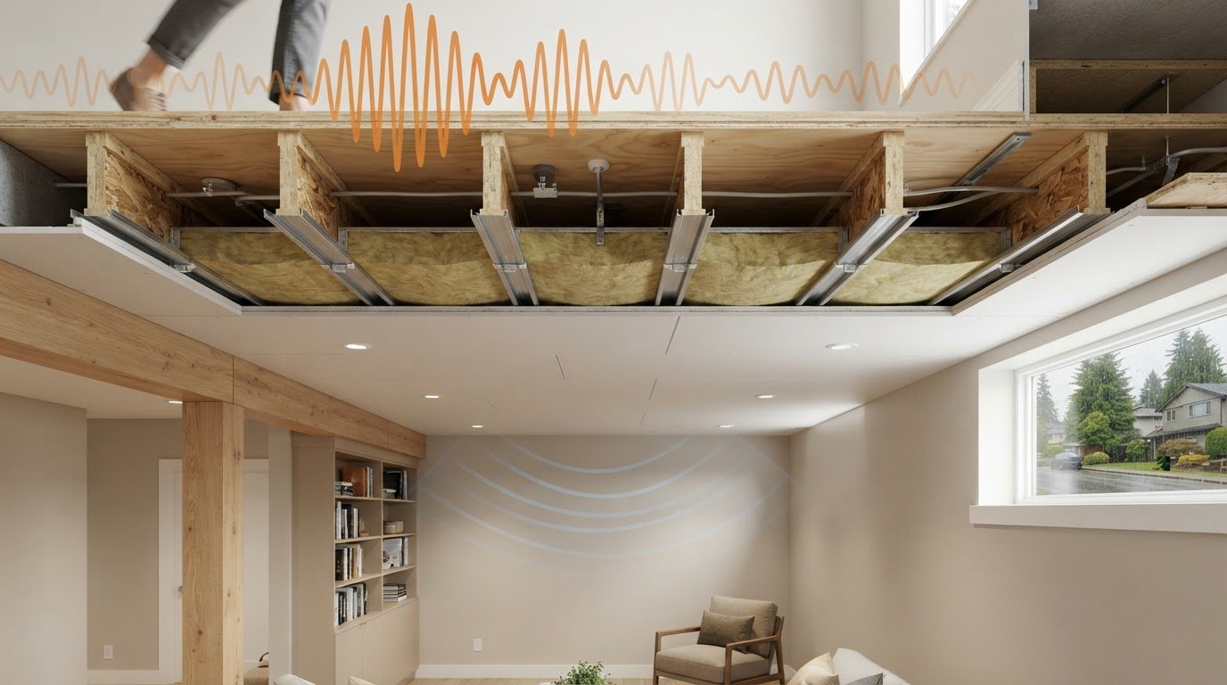 Soundproofing a Basement Suite Ceiling: A Practical Guide