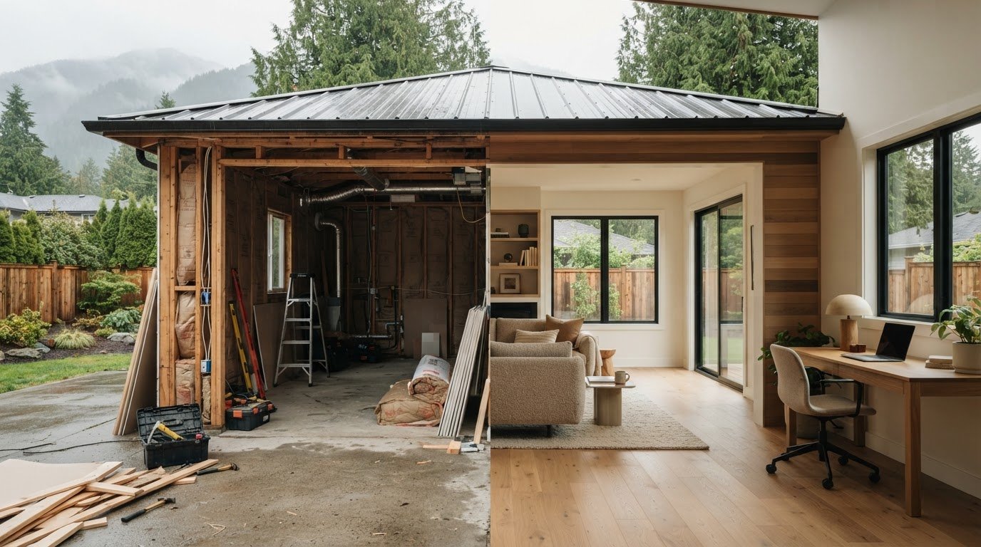 Converting a Garage to Living Space in Coquitlam: 2026 Guide
