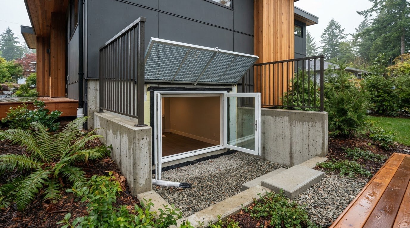 Egress Window Installation Requirements in BC: Sizes and Wells