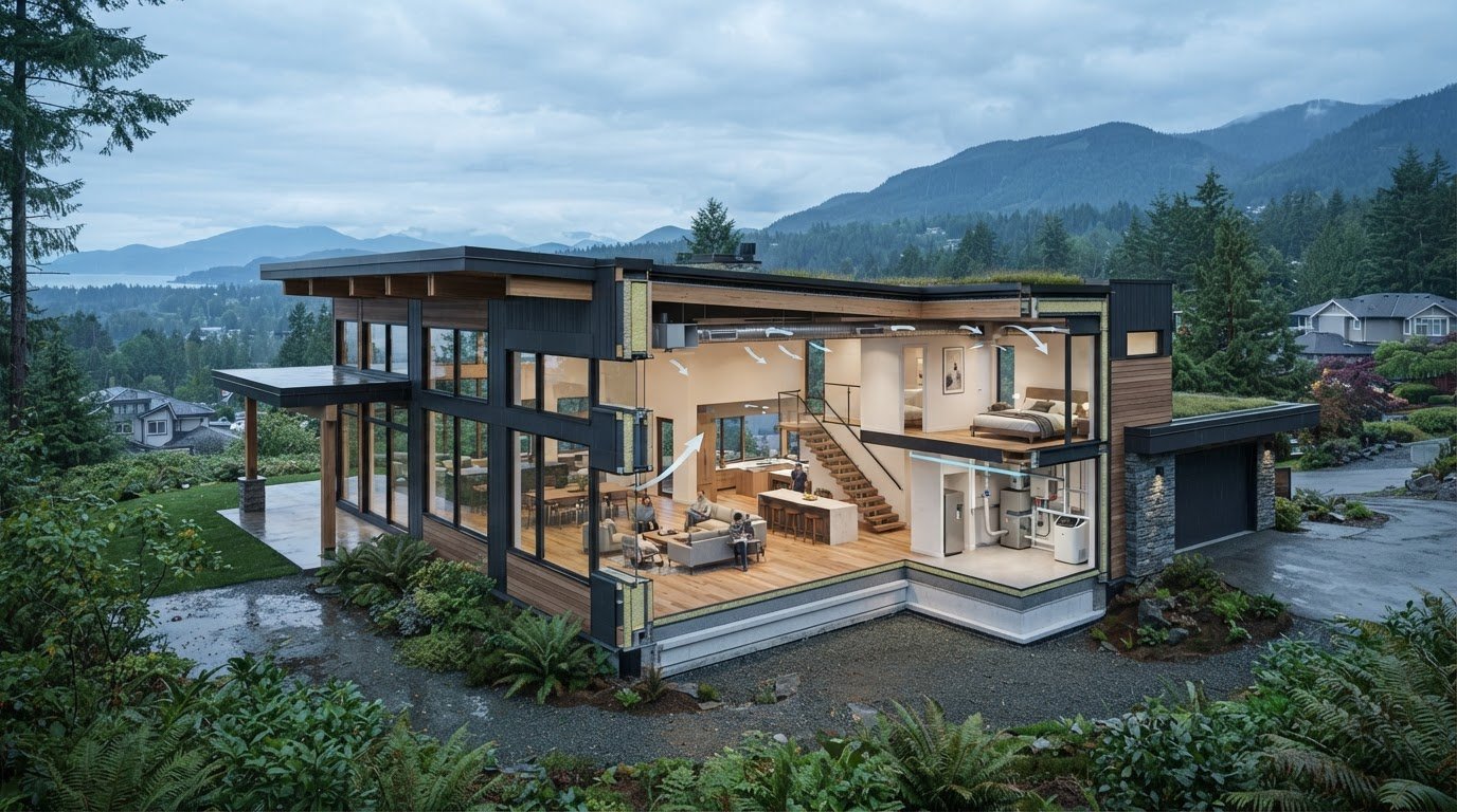 Energy Efficient Custom Home Design: A Vancouver Homeowner’s Guide