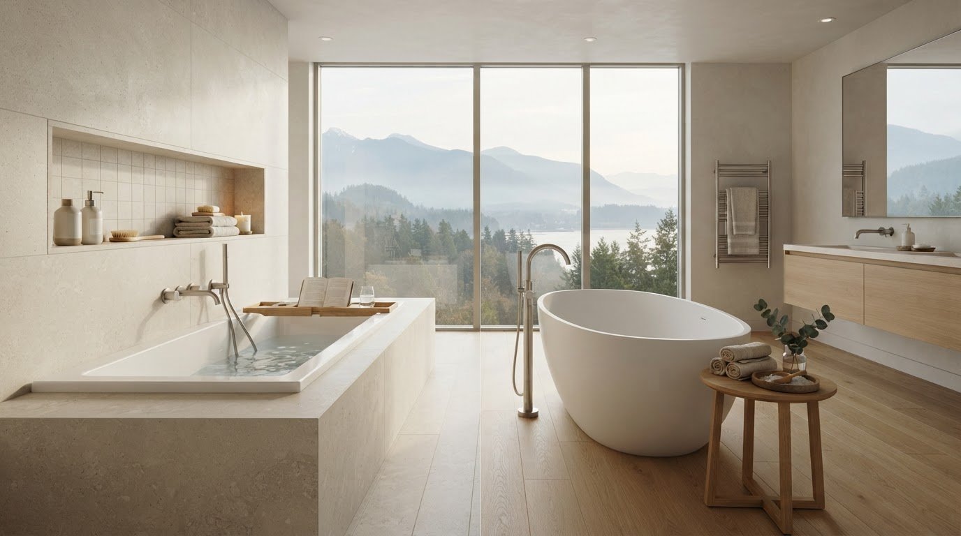 Freestanding Tub vs Built-In Tub: Compare Cleaning and Storage