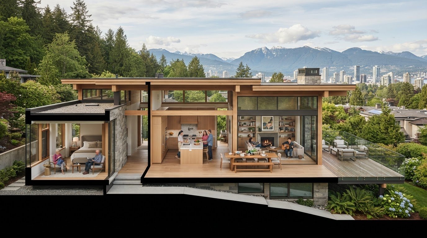 Multigenerational Home Design Ideas in Vancouver: Plan for Privacy and Connection