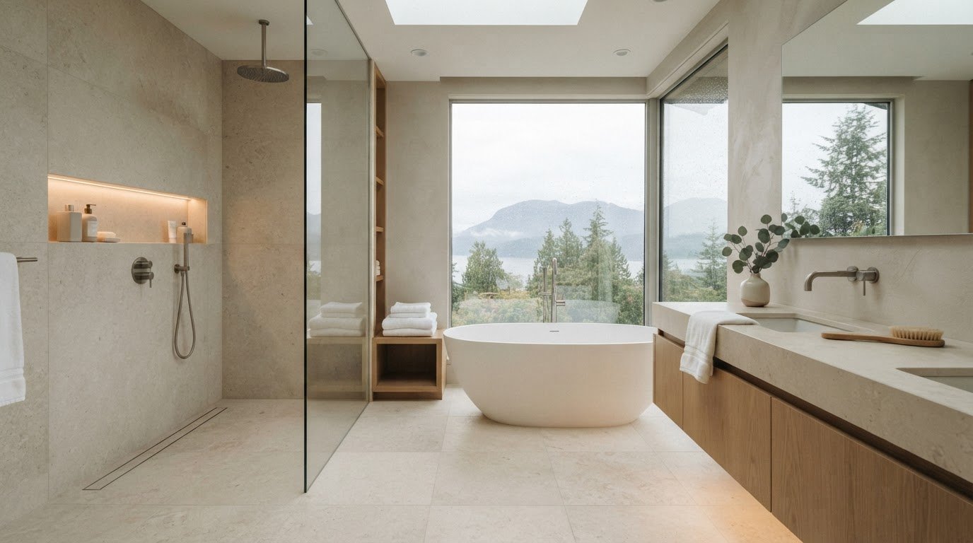 Spa-Inspired Bathroom Renovation Ideas for West Vancouver Homes